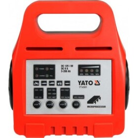 YATO YT-8301 / Nabíjačka / 6-12V / 5-200 Ah / 8A / 230V (YT-8301)