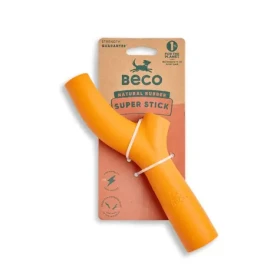 BeCoThings Beco Super Stick oranžová 22cm / Hračka pre psov (BG-756261)