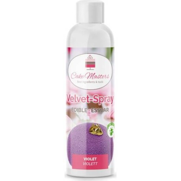 Fialová lesklá sprejová barva, 250 g - Cake Masters - Cake Masters