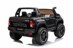 Mamido Mamido Detské elektrické autíčko Toyota Hilux 2x24V7Ah | 4x200W | 4x4 | pre 2 deti | ECO koža | EVA kolesá čierne