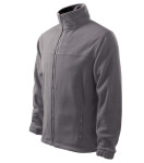 Pánska fleecová bunda steel grey 3XL