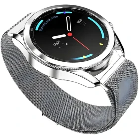 Mercury Mesh Strap remienok pre Apple Watch 38/40/41 mm strieborná / Remienok / Nerezová sieťovina / Magnetické zapínanie