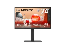 23.8" LG 24BA750-B čierna / IPS / 16:9 / 1920x1080 / 5ms / 100Hz / 250cd/m2 / 910:1 / HDMI DP (24BA750-B.AEU)