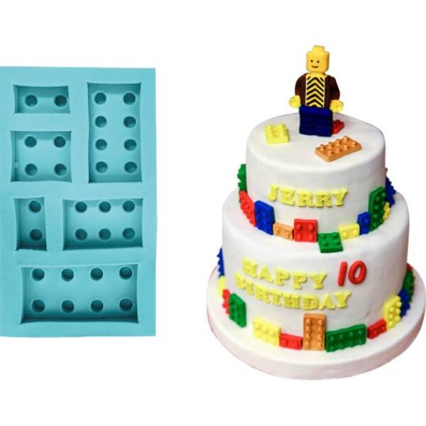 Silikónová forma na kocky — detská - Cakesicq - Cakesicq