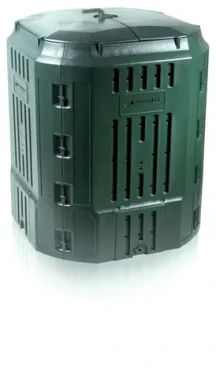 Prosperplast Kompostér COMPOTHERMO 900 l - zelená / Objem 900 L / Rozmery 101x101 cm / Výška 128 cm / Plast (IKB900-G851)