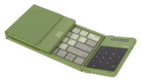 Nillkin Cube zelená / Skladacia klávesnica / Bluetooth / Touchpad / Numerická klávesnica (6902048296268)