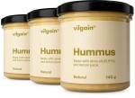 Vilgain Hummus – 3× natural 140 g