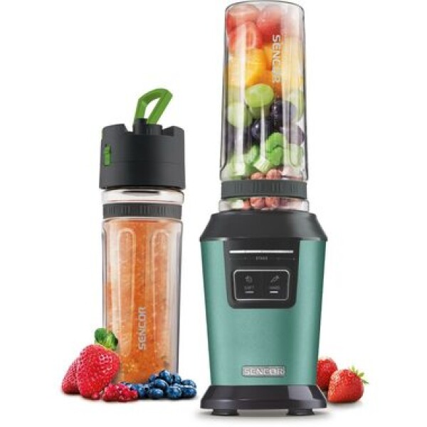 Sencor SBL 7171GR modro-zelená / Smoothie mixér / 800 W / 600 ml (8590669266302)