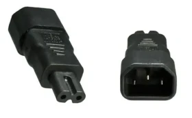 MicroConnect Power Adapter C14 - C7 čierna (PE147AD)