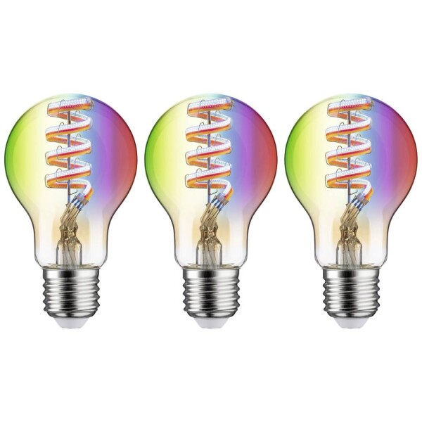 29163 Paulmann Home LED žiarovka E27 En.trieda 2021: G (A - G) 6.3 W RGBW zlatá; 29163