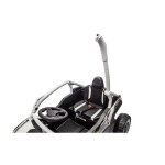 Mamido Detské elektrické autíčko Buggy Kawasaki TERYX KRX1000 24V sivé