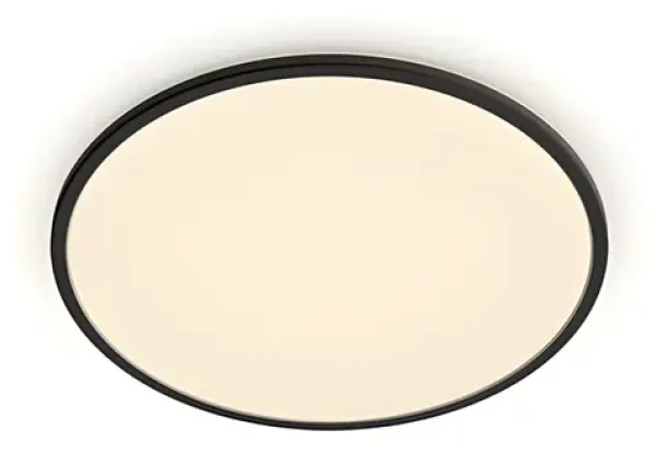 Philips Superslim CL550 čierna / Vonkajšie prisadené svietidlo / LED / 15W / 1500lm / 4000K / IP54 / 25cm (SKL000396649)