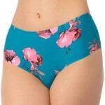 Dámske maxi brazilky Wild Rose - JULIMEX světle modrá XXL