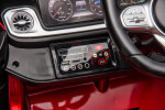 Mamido Mamido Elektrické autíčko Mercedes G63 AMG 2x24V 4x200W XXL lakované červené
