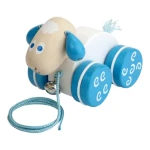 Detoa Drevená ťahacia ovečka