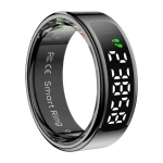 Colmi R12 veľ. 12 čierna / Šikovný prsteň / BT 5.0 / 1ATM (R12 Black 12)