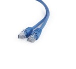 GEMBIRD Ethernet Patch kábel cat6 UTP 25cm modrá (PP6U-0.25M/B)