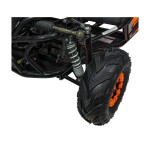 Mamido Detské benzínové autíčko Buggy LUCKY SEVEN LIFT 125CC oranžové