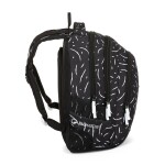 Školský batoh Bagmaster Digital 23 A Black/White