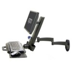 Ergotron 200 Series Combo Arm čierna / nástenný držiak na LCD, klávesnicu a myš (45-230-200)