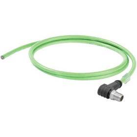 Weidmüller IE-C6EL8UG0100XCAXXX-E dátový zástrčkový konektor pre senzory - aktory, 2455130100, piny: 8, 10.00 m, 1 ks; 2455130100
