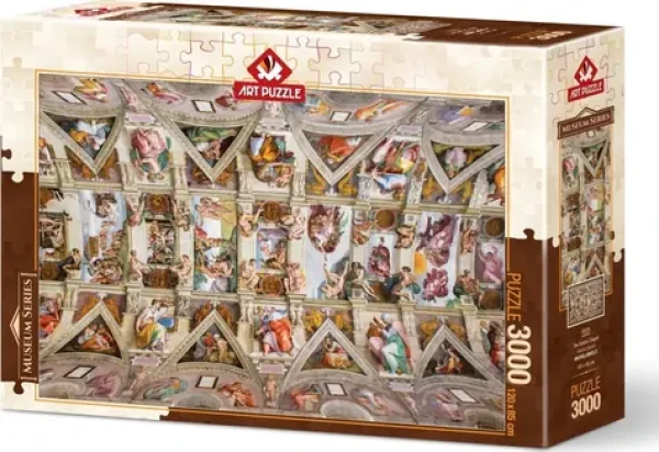 ART PUZZLE 5525 Puzzle Museum Series: Strop sixtínskej kaplnky