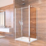 Mereo Lima pevný diel k lietacím, zalamovacím a trojdielnym zasúvacím dverám, 90x190cm, sklo Point CK10522K