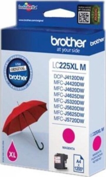 Brother Zgodny pojemnik z Tonerem Brother LC225XLMBP Magenta