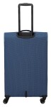 Veľký textilný kufor na kolieskach Travelite Corsiica L Blue