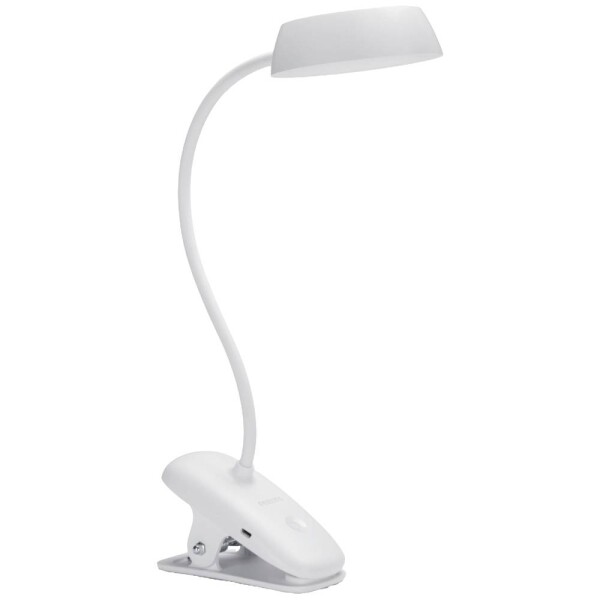 Philips Donutclip 3W biela / LED lampička s klipom / 175LM / 4000K / IP20 / stmievateľná (8719514396890)