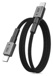 Tech-Protect Ultraboost DNA MagTwist šedá / Nabíjací kábel / USB-C / PD 100W / 5A / 100 cm