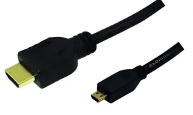 LogiLink HDMI na micro HDMI čierna / Kábel / HDMI Typ A - HDMI Typ D / 2 m (CH0032)