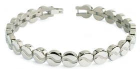 Boccia Titanium Módny titánový náramok 03023-01