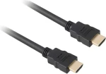 Sharkoon čierna / Kábel HDMI / 7,5 m / 4K / High Speed s Ethernetom / pozlátené konektory (4044951017393)