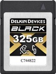 Delkin Delkin CFexpress BLACK R3530/W3250 (4.0) 325GB