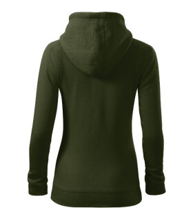 Trendy Zip mikina dámska vojenská L