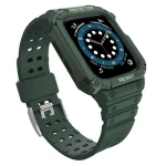 Hurtel Ochranné puzdro s remienkom pre Apple Watch 42/44/45 mm zelené / Puzdro s remienkom / 42/44/45 mm