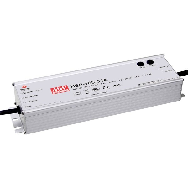 MEAN WELL HEP-185-36A priemyselný napájací zdroj 36 V/DC 5.2 A 185 W; HEP-185-36A
