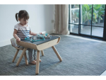 PlanToys PlanToys Detský stolík so stoličkou - čierny