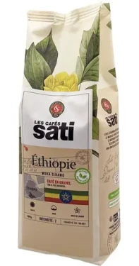 Les Cafés Sati Etiopia Moka Sidamo 500 g / Zrnková káva / 100% Arabica (100002128218)