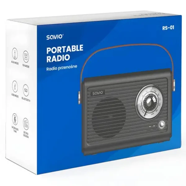 RS-01 / Prenosné rádio (SAVRS-01)