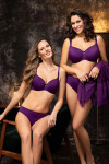 Dámske nohavičky 02771 Virginia purple - CORIN fialová XL