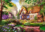 Trefl - Puzzle - Premium PLUS Tea Time: Drevená chata