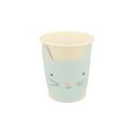 Meri Meri Papierové poháriky Cute Kitten 256 ml - set 8 ks