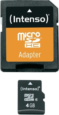 Intenso MicroSDHC 4 GB Class 4 (3403450)