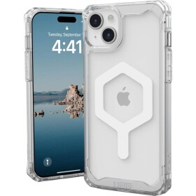 Urban Armor Gear Plyo MagSafe zadný kryt na mobil Apple iPhone 15 Plus Ice, priehľadná, biela; 114314114341