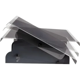 Fellowes Heavy Duty Professional čierna / Podložka pod nohy / nastaviteľná výška / protišmyková / oceľ