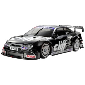 Tamiya Opel Calibra V6 Cliff čierna komutátorový 1:10 RC model auta elektrický pretekárske auto 4WD (4x4) BS; 58701