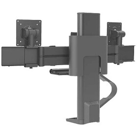 Ergotron TRACE™ 2-násobný stolový držiak monitoru 53,3 cm (21) - 68,6 cm (27) otočný, výškovo nastaviteľný, sklápajúci, nakláňací; 45-631-224