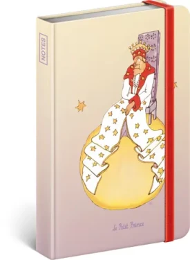 Presco Group Notes Malý princ - King / linajkový / 11 × 16 cm (A-5142)